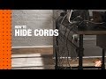 How to Hide  TV Wires On a Wall & Desk Cable Management | The Home Depot