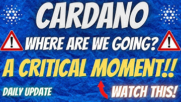 CARDANO(ADA) Short Term Realistic PRICE Prediction and Technical Analysis! Daily Update! 2021!