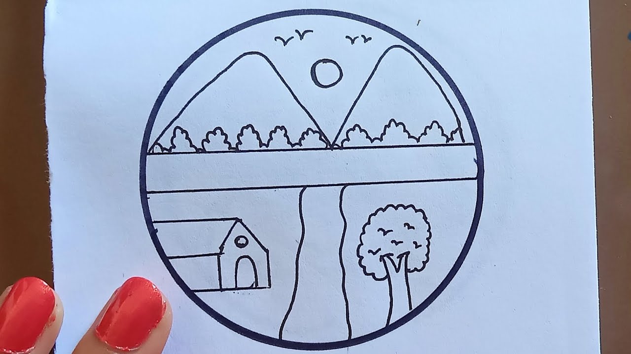 very very easy drawing for beginners - YouTube