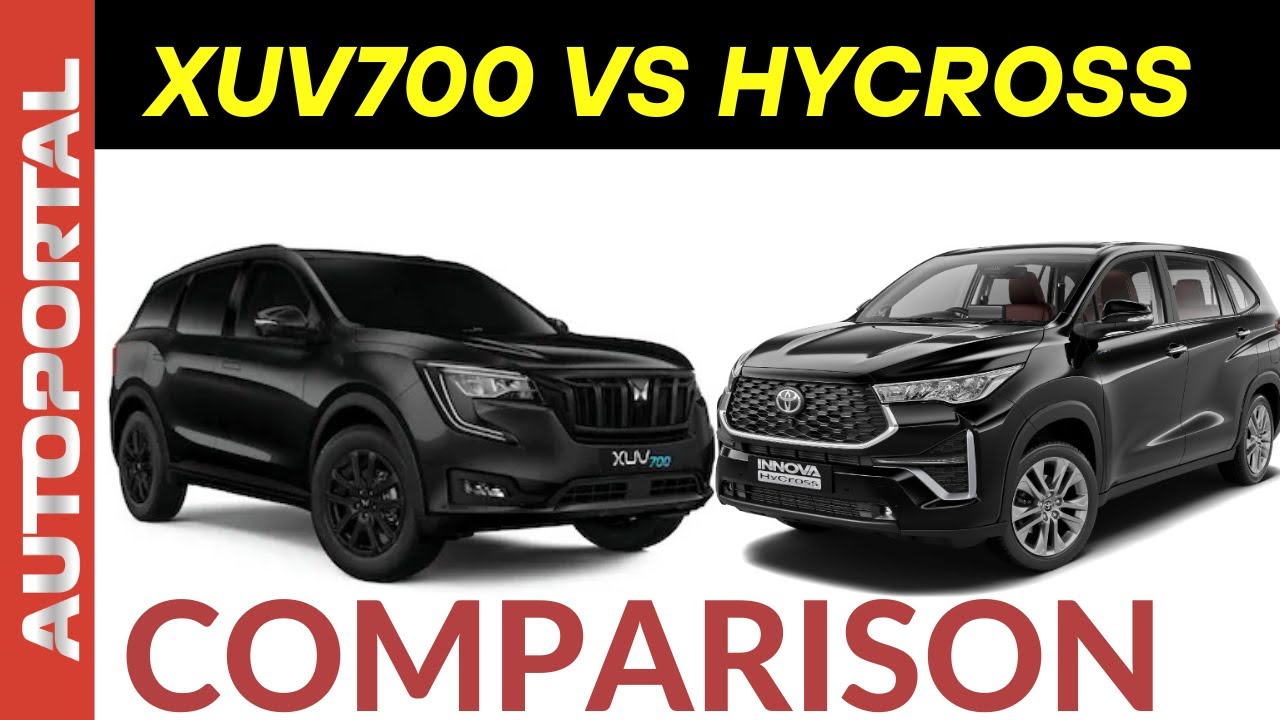 Mahindra Innova Mahindra XUV700 vs Toyota Innova Hycross | Best Family SUV? Real-World ...