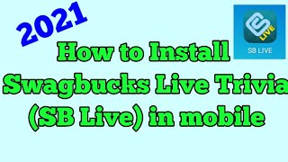 How to Install Swagbucks(SB Live) Trivia | Referral Code in Description - Use & Get 3 $ #shorts screenshot 4