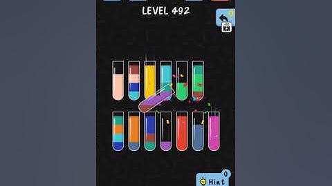 water color sort level 492