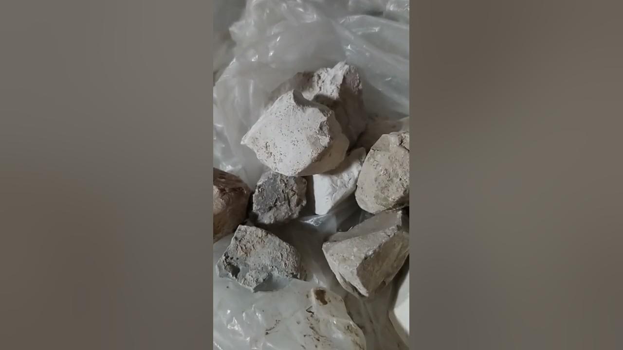 Хрустики Ассорти. Глина сухая. Мел сухой. - YouTube