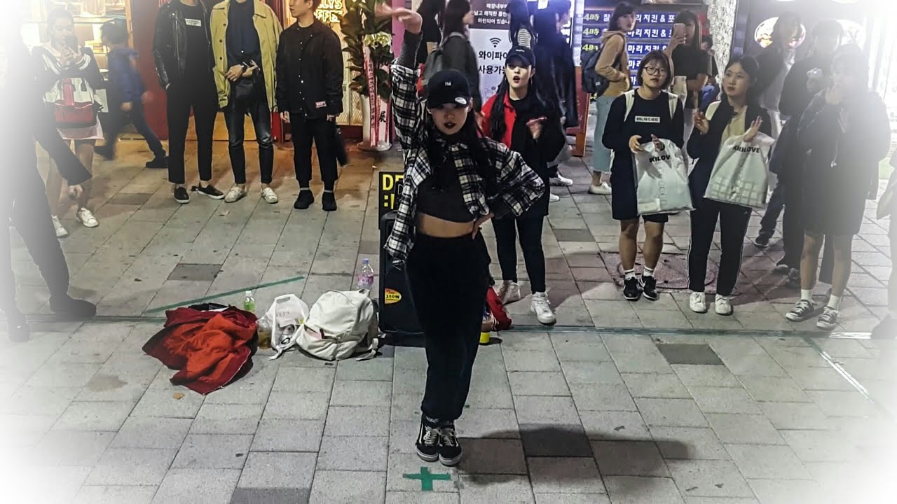 [댄스팀 디벨롭 이주화] BlackPink ☆불장난☆ 커버안무 홍대버스킹 20171016월 [Hongdae Kpop Street Dance]