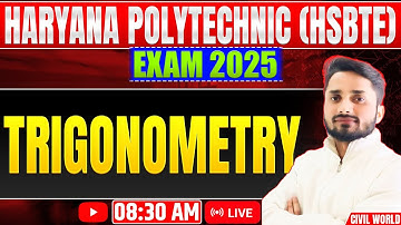 Applied Mathematics -1 ll Trigonometry Question ll Polytechnic Important 