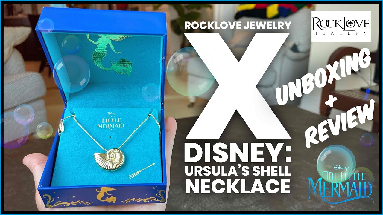 Disney The Little Mermaid Singing Seashell Necklace | Lazada PH