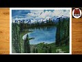 Acrylic landscape painting/Time-lapse/Arts of Varuna Arya