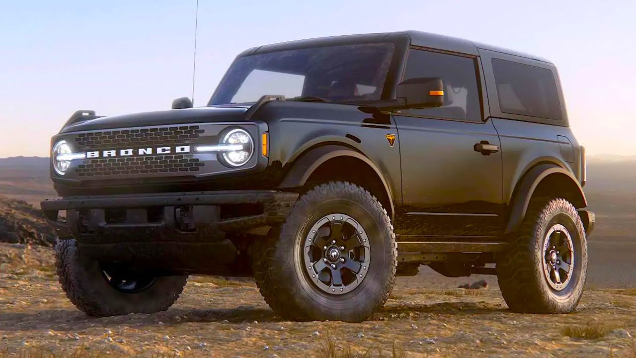 2021 Ford Bronco twodoor In 360º with color options