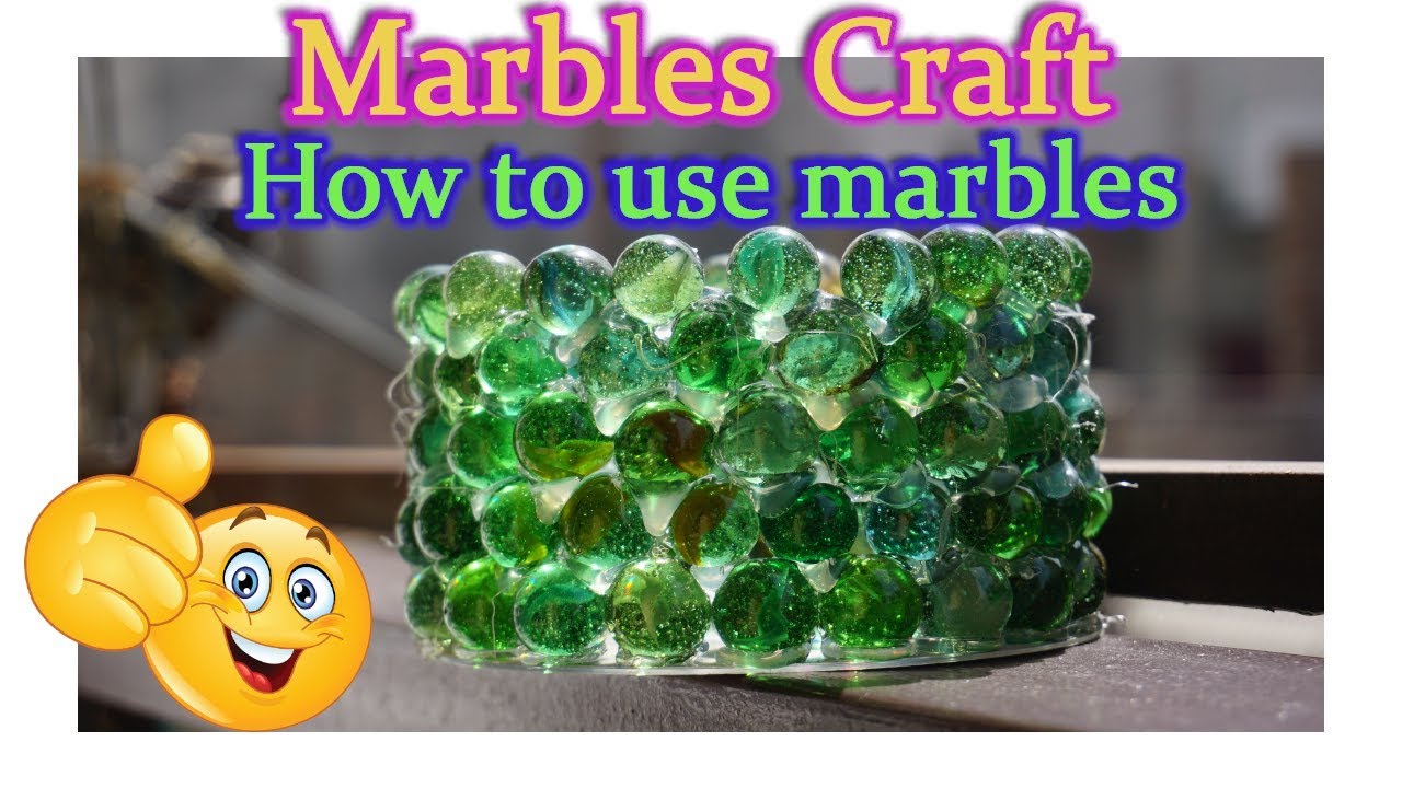 Diy Marbles Craft How To Use Marbles To Decorate Your House Arzoo Vlogs