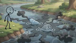 Stickman Saves the River! 💧 (Stop Plastic Pollution)