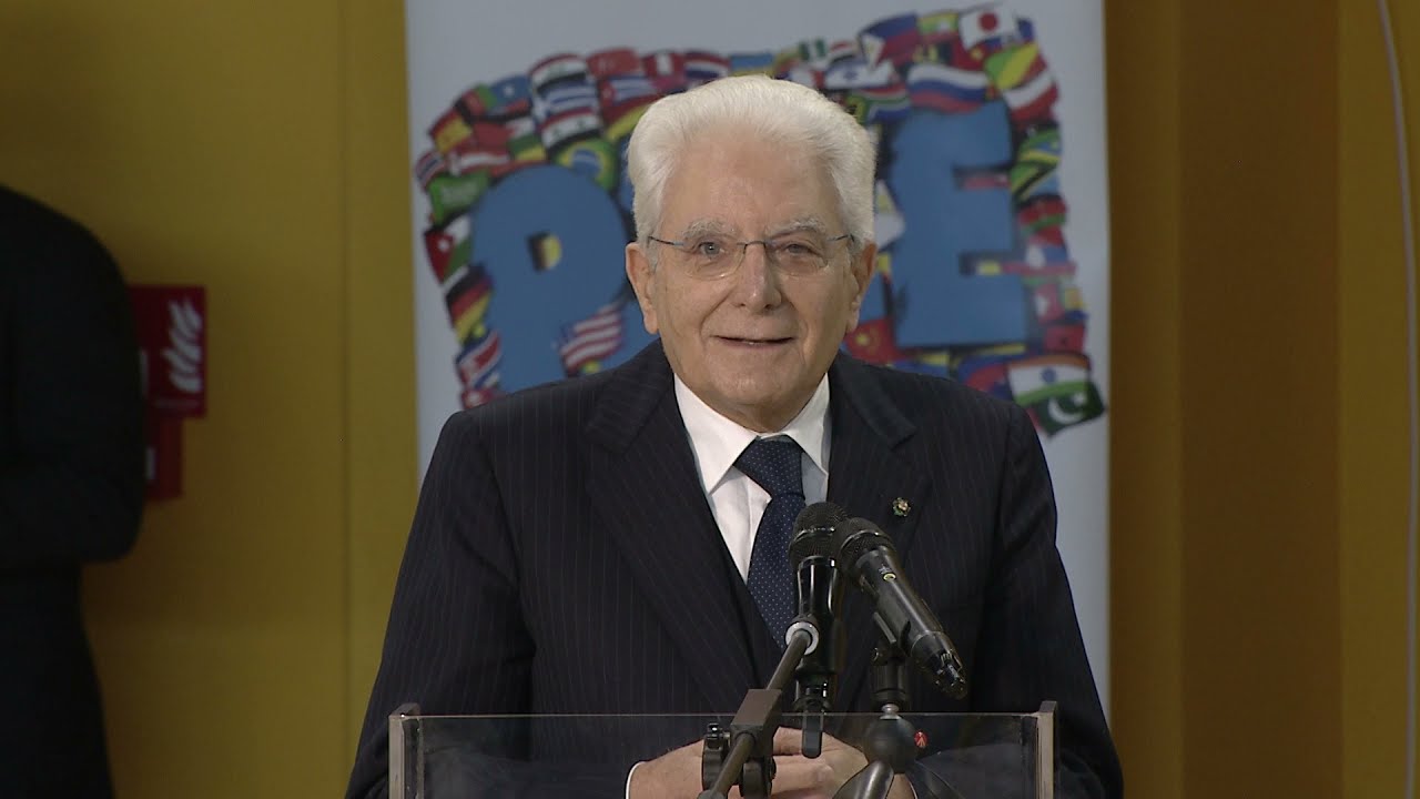 Inaugurazione del PALASERMIG alla presenza del Presidente della Repubblica Sergio Mattarella