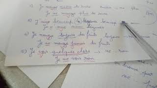 La phrase affirmative et la phrase négative