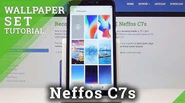 How to Change Wallpaper in TP-LINK Neffos C7s - Desktop Update