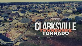 Tornado In Clarksville Tennessee December 9 2023 ( #ClarksvilleStrong #Tornado #tornadodamage )
