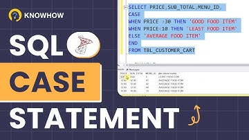 Case Statements in SQL Server: Syntax and Examples Explained