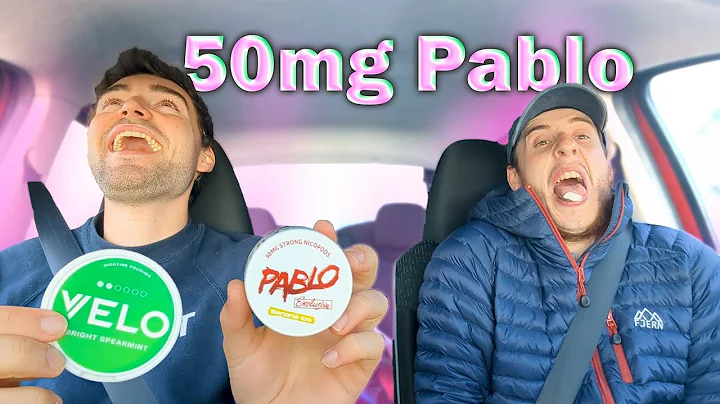 trying insane 50mg nicotine pouches for the first time