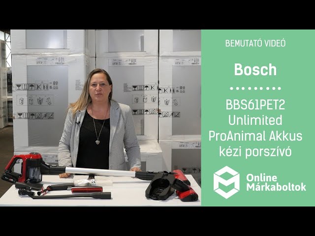 Aspiradora Bosch ProAnimal BBS61PET2 inalambrica - Tecsys