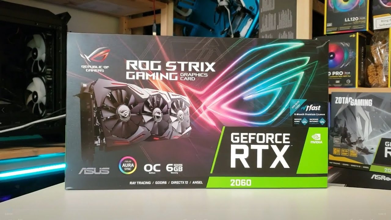 The Most Overclockable And Fastest Rtx 60 Asus Rog Strix Gaming Geforce Rtx 60 Oc Edition Youtube