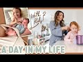 Day in my life as a new mom with 2 kids everything is different now