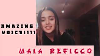 OCEAN EYES COVER | AMAZING VOICE MAIA REFICCO 😍