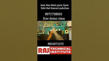 battery connector fixing | mobile repairing course | raj technical institute