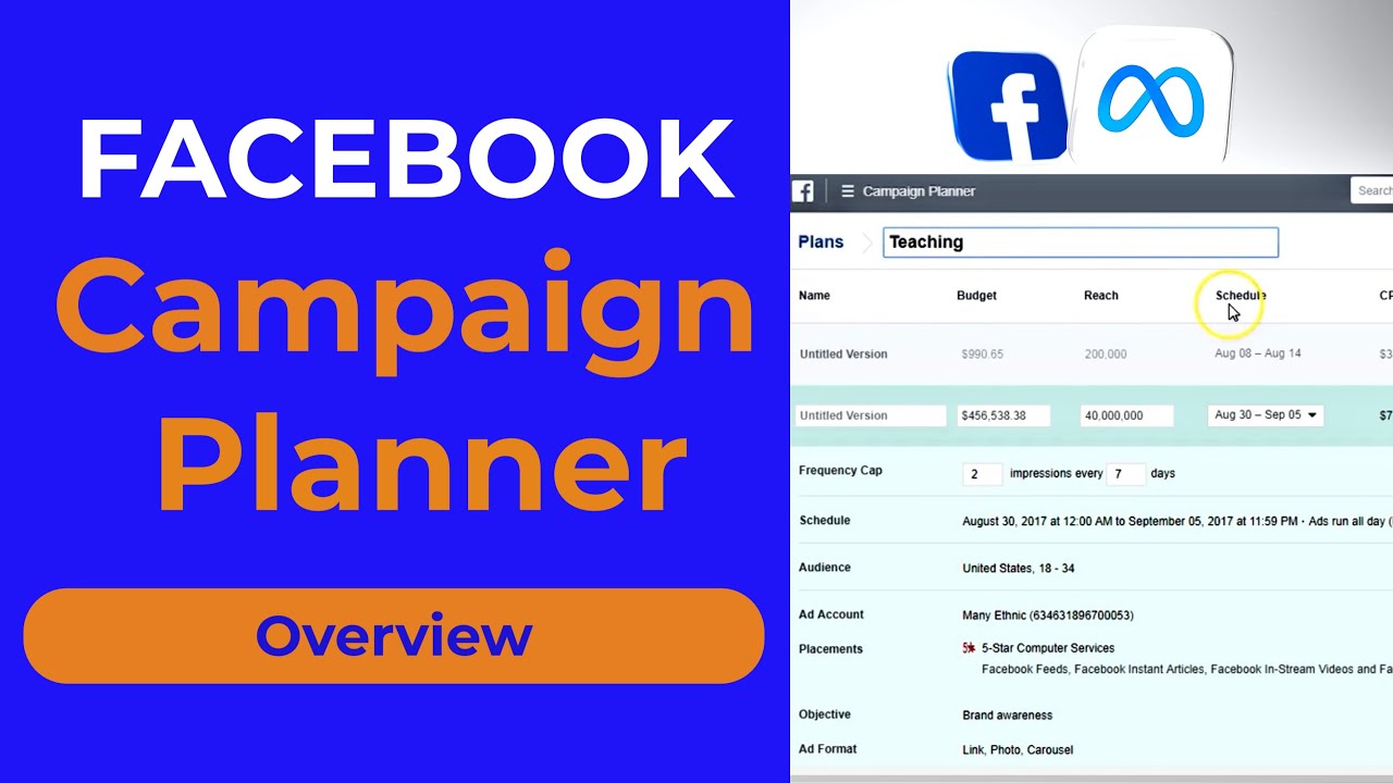 business planner facebook