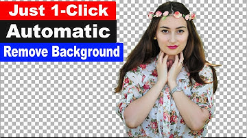 Automatic Background Remove Hidden Technology in Photoshop by 1 Click
