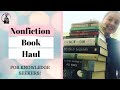 HUGE Nonfiction Book Haul -- For Knowledge Seekers!