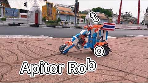 นั่ง Tuk-Tuk เที่ยวกันน 😍 #TukTukModel #TheGiantSwing #TukTuk #TukTukThailand #ApitorRobotX