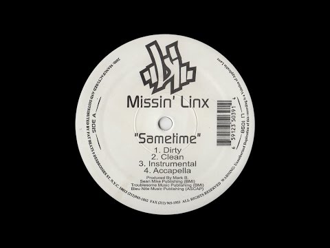 Missin' Linx – Sametime – Vinyl (12