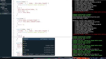 Building a resizable array in JavaScript