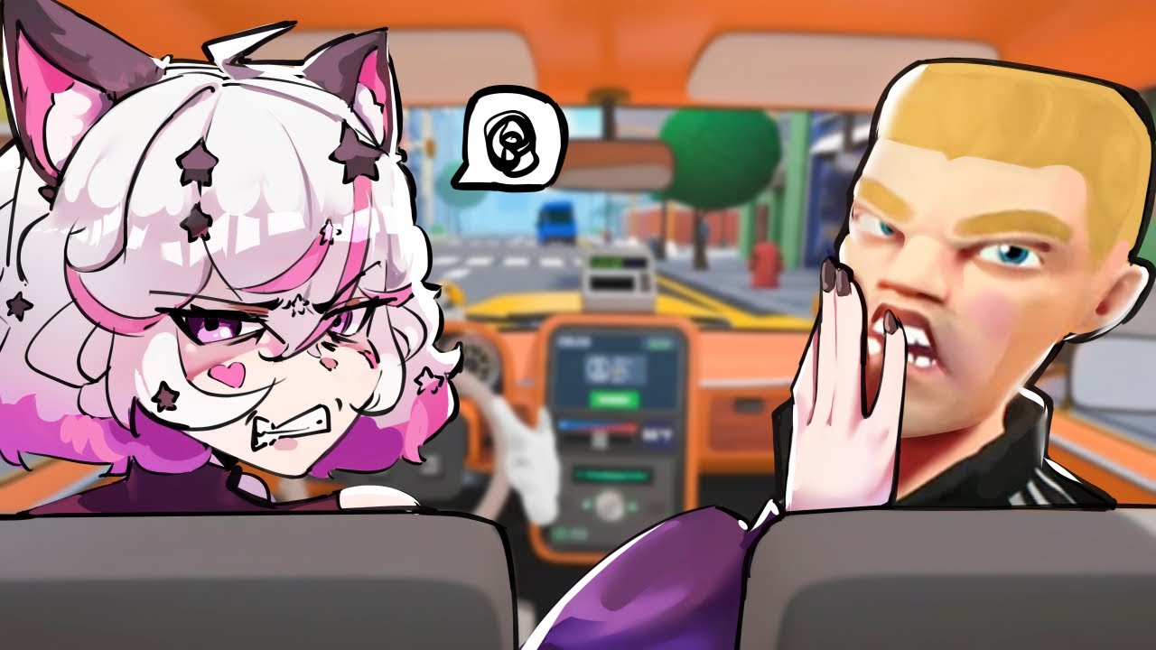 ✨TAXI DRIVER VR ✨مش عارفة أركز في الطريق✨