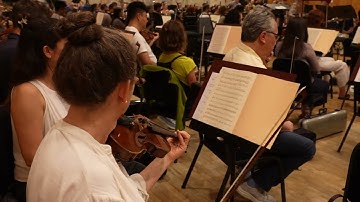 The Met Orchestra in Rehearsal