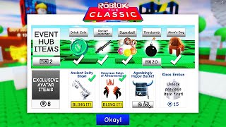 THE CLASSIC! HOW TO REDEEM YOUR TOKENS AND TICKETS & GET EVERY FREE ACCESSORY! (ROBLOX)