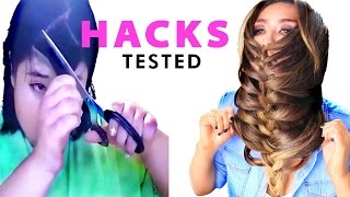 LAZY Instagram HACKS TESTED   Best Hairstyles Hacks