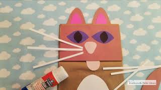 Cat Paper Bag Puppet