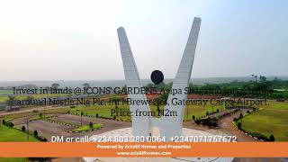 Icons Gardens Asipa Shagamu Interchange. Price From N2M.