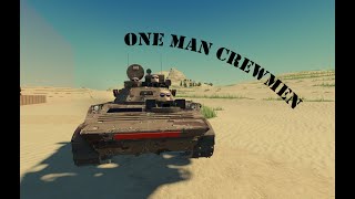 One man Crewman | Roblox | Multicrew Tank Combat 4