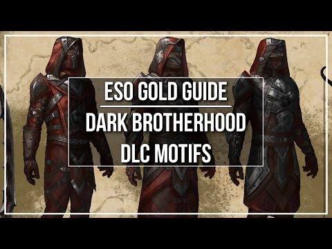ESO Gold Guide - Dark Brotherhood DLC Motifs
