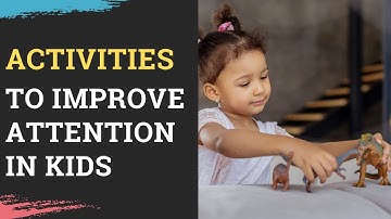Activities to Improve Attention in Kids I How to improve attention span I Brain games for kids