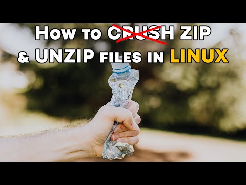 วีดีโอ: ฉันจะเปิดไฟล์ zip บน Ubuntu ได้อย่างไร