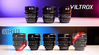 Sirui 16mm &amp; 75mm T1.2 | Sirui Nightwalker VS Viltrox