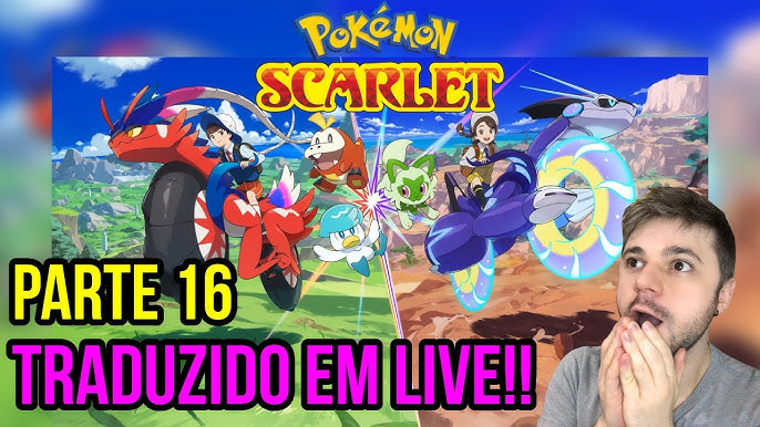 POKEMON SCARLET PT-BR!! - Parte 15 GYM ALFORNADA!! 