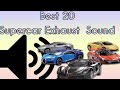 Supecar Exhaust Sound Best20