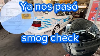 Ya nos pasó el smog check del Jetta de rápido y furioso