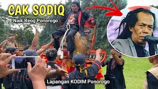 Cak SodiQ Monata Naik Reog Ponorogo di Lapangan Kodim‼️Acara Ruwatan Reog Kecamatan Kota