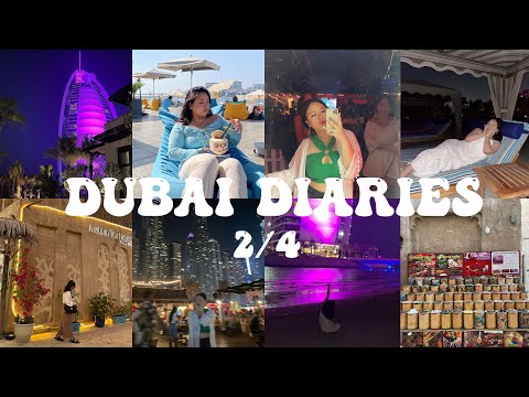 DUBAI DIARIES ep.2 🥵 upscale dining at Summersalt, old city and spice souk, Barasti halloween party