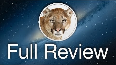 OS X Mountain Lion New Features Review and Demo (10.8)