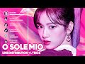 IZ ONE O Sole Mio Line Distribution Lyrics Color Coded PATREON REQUESTED