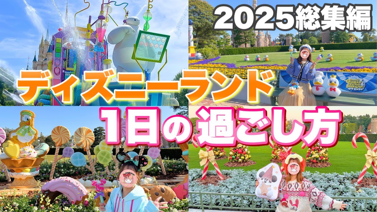 2026年行くべき季節は？混雑する時期は？ランドの1年を振り返ってみた【ディズニーランド1日の過ごし方】【総集編】